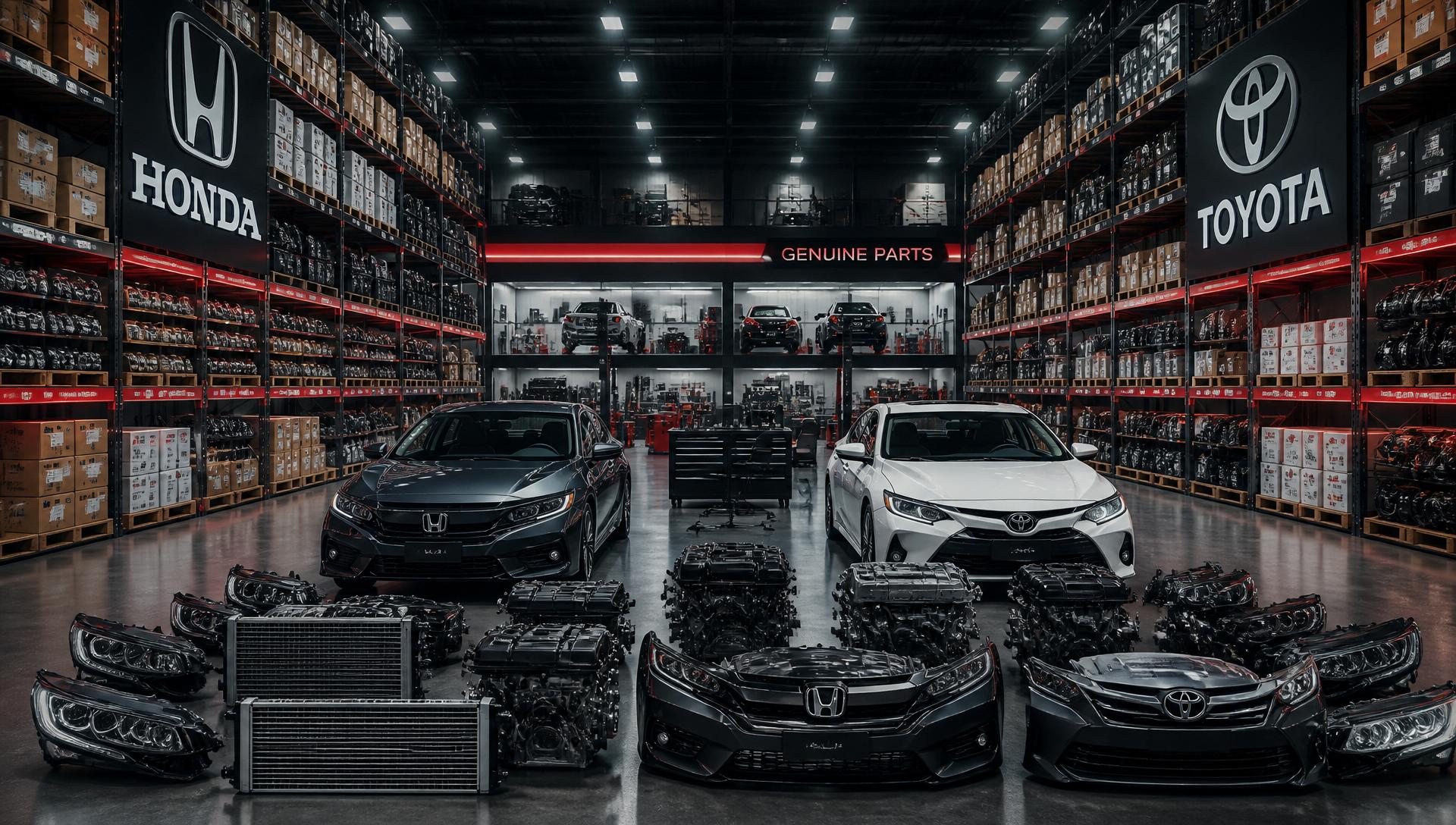 Centro de distribuição de peças Honda e Toyota